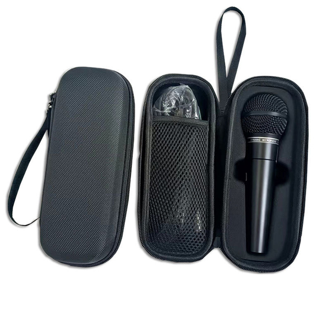 Wireless Microphone Case Compatible with J-B-L Wireless Two Microphone System, Handheld Dual Mic Travel Bag for Singing Karaoke