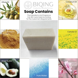 <span class=keywords><strong>Sapone</strong></span> Naturale Idratante Antibatterico con Olio Essenziale di Fiori di Prugna e Olio d'Oliva, <span class=keywords><strong>Sapone</strong></span> per Hotel, Basso MOQ - Product Image 4