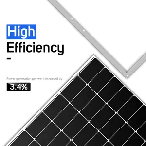 DAH 435W N-Type TOPCon Double Glass Bifacial Panels EU Warehouse Stock Black Frame PV Price 420w 425w 430w Mono Solar Panels