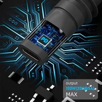 DC5521 Stecker auf Starlink Mini GEN3 PD 100W USB-C Buchse Ladeanschluss Stromstecker Typ C zu DC/D zu D Stromadapter