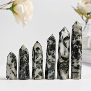 Torre de Turmalina Verde Estilo Feng Shui Vintage al por Mayor, Torre de Cristal Pulido para Regalos y Decoración del Hogar - Product Image 2