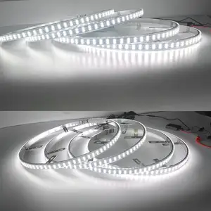 Sáng đôi LED tinh khiết màu trắng rắn màu LED bánh xe cũng đèn rim Đèn lốp ánh sáng