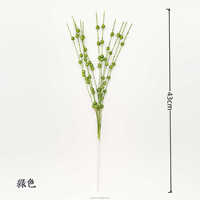 Spray de baies artificielles de Noël 43 cm, brindilles de baies scintillantes, branches de baies de Noël, tiges de baies décoratives pour sapin de Noël