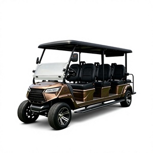 GRENTEK <b>Electric</b> Golf Cart 6 Seats Bronze Utility Vehicle for Golf Course and Off-Road Use& Non-Public Road Use - Product Image 5