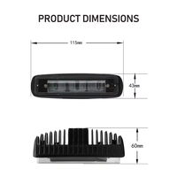 Kompaktes LED-Gabelstapler-ARC-Rotzonelicht Gebogenes Warnlicht mit Starkem Magneten Tragbares Notfall-Sicherheitslicht für Gabelstapler