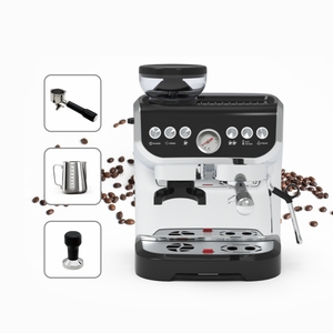 Cafetera Italiana Automática para Cappuccino y Latte, Cafetera Espresso Portátil con Pantalla Digital AC-517e, Cafetera Espresso para Cafetería - Product Image 3