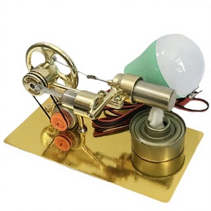 Modèle d'expérimentation de moteur Stirling à air chaud, petit générateur de puissance, moteur EHL1211, design Art Déco, origine Zhejiang - Product Image 4