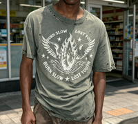 T-shirt Oversize Imprimé à Manches Courtes en Coton 100% Effet Vieilli et Délavé Style Streetwear – Fabricant de Vêtements Ouna (OEM)