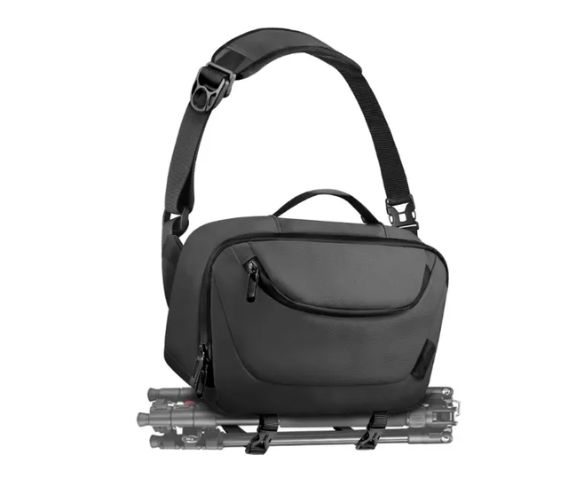 Camera Sling Bag Waterproof Camera Case with Tripod Holder DSLR/SLR/Mirrorless Crossbody Camera Bags for Photographers