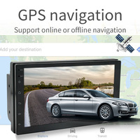 Reproductor de dvd universal para coche, radio de 1, 16g, 7 pulgadas, MP5, MP4, audio, android, pantalla táctil
