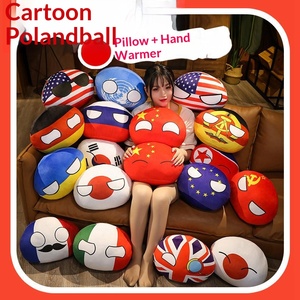 Peluche Creativo de la Bandera de Polonia, Juguete de Anime, Colgante, Almohada, Cojín, Muñeco con Relleno de Algodón PP, 31cm-50cm, 14+, Fabricante - Product Image 2