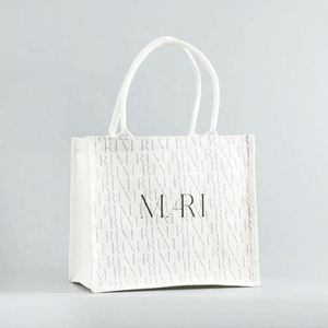Sac fourre-tout de luxe en lin de bonne qualité pour femme, grande capacité, décontracté, pour la plage et le shopping - Product Image 2