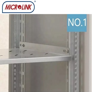 Microlink 4u 6u 9u 12u 19-אינץ 'חיצוני עמיד למים נגד גניבה ארון רשת ארון שרת מארג פלדה - Product Image 4