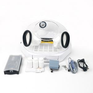 Tandheelkundig Lab Led Licht Touchscreen 4 In 1 Borstelloze Micromotor Handstuk Zandblaster Pen Stof Collector Systeem Met Voetschakelaar - Product Image 6