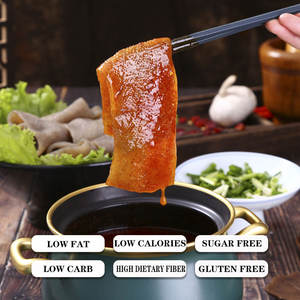 Aliments chinois en konjac en gros, 420g, halal, végétarien, légèrement épicé, tripe de konjac, faible teneur en matières grasses, faible en <span class=keywords><strong>calories</strong></span>, nutritif - Product Image 4