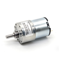 Motor DC Brushless JGB37-3429 12V/24V Magnet Permanen Kipas 6mm Rendah Kebisingan Poros Tunggal untuk Rumah Pintar, Robot, Sepeda Listrik, Perahu 37mm