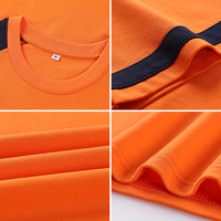 Logo personnalisé uniforme de serveur Polo à manches courtes Polo Server O-Neck T-shirts Polos
