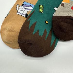 Calcetines <span class=keywords><strong>de</strong></span> vestir para hombre divertidos <span class=keywords><strong>de</strong></span> algodón 100% <span class=keywords><strong>de</strong></span> alta calidad al por mayor calcetines coloridos <span class=keywords><strong>de</strong></span> Chef ladrón chica perro novedad Funky lindos calcetines Unisex - Product Image 4