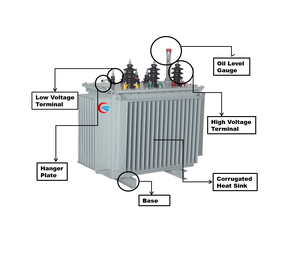 Trasformatore Step Down trasformatore trifase da 11kv a 415v 250kva/35kv 20 Kv 33kv 3.3kv 440v 400kva 300kva 600kva 630kva 350 630 450 - Product Image 4