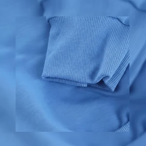 Sudadera con capucha clásica de algodón 100% con logotipo personalizado y bolsillo frontal con dobladillo elástico teñido liso para trajes informales de calle de invierno - Product Image 1