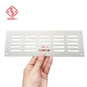 Grilles de <span class=keywords><strong>ventilation</strong></span> d'air rectangulaires en alliage d'<span class=keywords><strong>aluminium</strong></span> de haute qualité - Product Image 4