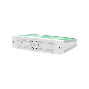 Señal de salida de emergencia LED para interiores de 24M de ajuste rápido, accesorio de luz, salidas de construcción de plástico de acero SMD sin mantenimiento con material acrílico - Product Image 5