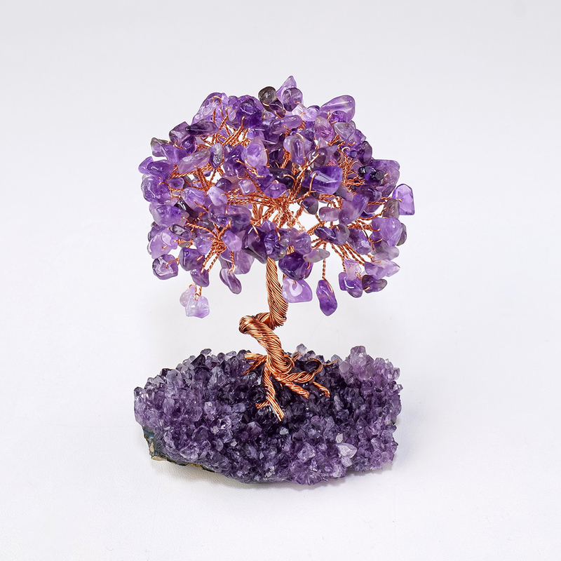 Natural Energy Crystal Tree Amethyst Cluster