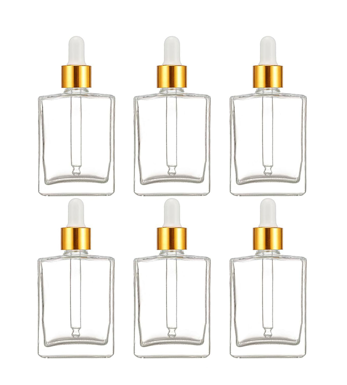 Clear bottle + bamboo dropper