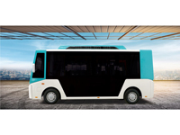 Autobus urbain chinois de 12 places, autonomie totale de 150 km, autobus électrique avec double porte électrique à ouverture automatique, autobus de passagers d'occasion à vendre