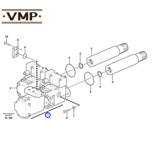 VOE15068597-ปั๊มไฮดรอลิกสำหรับ180F HL, L220F, L180E, L220D, L180F รถตักล้อยาง-OEM - Product Image 2