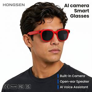 Gafas Inteligentes Bluetooth con Asistente <span class=keywords><strong>de</strong></span> Voz IA y Traducción en Tiempo Real, Resistentes <span class=keywords><strong>al</strong></span> Agua IP67, Cámara 1080P, Control por Voz - Product Image 1