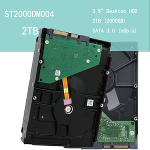 Disque dur interne SATA III ST2000DM004 2 To 3,5 pouces, tampon 64 Mo, 7200 tr/min, pour ordinateur de bureau, stock en vrac pour pièces informatiques - Product Image 1