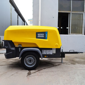 Portable Atlas Copco XATS68kd XAS88 XAHS88 XAHS186 Machine de compresseur d'air industriel Mobile 38Kd avec 22kw puissance 15kw moteur bruit silencieux - Product Image 2