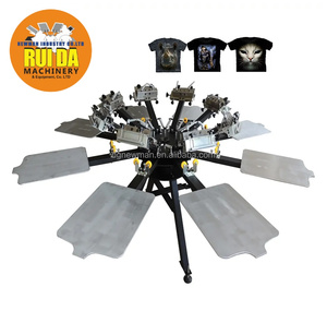 เครื่องพิมพ์สกรีนเสื้อยืด DGRUIDA NS808-MR พร้อมระบบไมโครรีจิสเตอร์ และพาเลทอะลูมิเนียม พร้อมเครื่องอบแห้งแบบแฟลช ND606 - Product Image 2