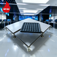 Lantai Keramik HPL PVC Anti-statis Modern dengan Garansi 2 Tahun untuk Server Pusat Data