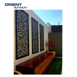 Nieuw Design Outdoor Metalen Privacyschermen Paneel Tuin Aluminium Lasergesneden Schermen Decoratieve Metalen Panelen Kamerverdelers - Product Image 3