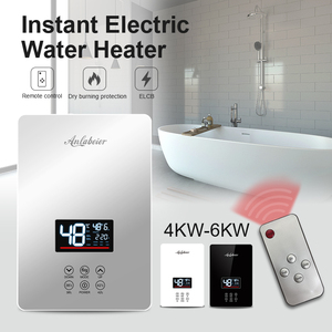 Nouveau geyser d'eau électrique mural du fabricant original pour salles de bains usage domestique classe B contrôle tactile en acier inoxydable - Product Image 6