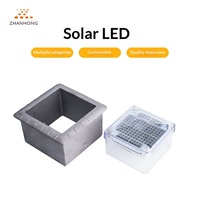 Lampu Pagar LED Tenaga Surya IP67 Tahan Air Berbahan Aluminium, Strip RGB Pengubah Warna, Kontrol Induktif, Lapisan Powder Coating, Tahan Lama