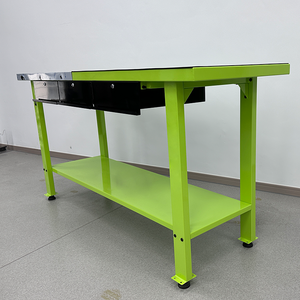 Soluzioni Personalizzate DM2120 Banco da <span class=keywords><strong>Lavoro</strong></span> Blu Resistente con Cassetti, Tavolo da <span class=keywords><strong>Lavoro</strong></span> per Garage Resistente fino a 2000 Libbre per Produzione - Product Image 3