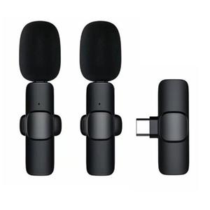 K8 Chuyên Nghiệp Ve Áo Không Dây <span class=keywords><strong>Microphone</strong></span> Loại C Studio Chơi Game Lavalier Mic Cho Phát Sóng Trực Tiếp Điện Thoại Di Động PC Máy Tính - Product Image 1