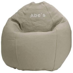 ComfyBean Adult <b>Bean</b> <b>Bag</b> Lounger - Organic Cotton - Product Image 4