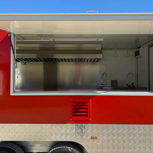Accesorios para Camión de <span class=keywords><strong>Comida</strong></span> Móvil AUSTAR, Pizza, BBQ, Hot Dogs, Construcción de Acero Inoxidable, Resistente al Óxido, <span class=keywords><strong>Comida</strong></span> Rápida - Product Image 3