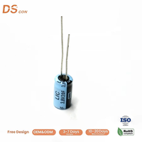 Kapasitor Lithium Ion 3.8V 20F 8x14.5mm Radial LIC Hybrid Supercapacitor Densitas Energi Tinggi untuk Cadangan Daya Meter Pintar