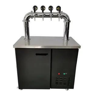 Distributeur automatique de bière pression/Prix distributeur de bière pression Kegerator/Refroidisseur électrique de bière acier inoxydable