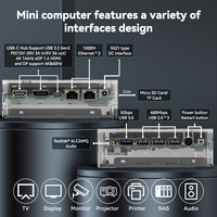 Mini PC Eglobal N9K NUC, Intel Core I3 N305, 16GB LPDDR5, SSD M.2 NVMe, WiFi6, BT5.2, Tipo-C PD, Nuevo Windows 11, 8 Núcleos, 3 Años de Garantía