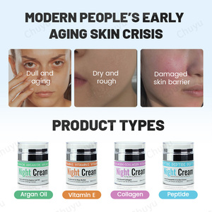 <span class=keywords><strong>Crema</strong></span> Facial <span class=keywords><strong>de</strong></span> Día y Noche <span class=keywords><strong>de</strong></span> Lujo <span class=keywords><strong>de</strong></span> Marca Privada OEM, la Mejor <span class=keywords><strong>Crema</strong></span> Facial Hidratante y Blanqueadora con Colágeno Suave Antienvejecimiento - Product Image 2