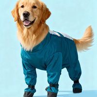 Dirtyproof Suspender <strong>Dog</strong> Jumpsuit <strong>Paws</strong> Protector Waterproof Shoes <strong>Clothes</strong> Walking Running Hiking Pants