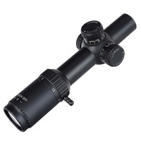 Lunette de visée LPVO Ohhunt Factory OEM 1-4X24 SFP Rouge 11 Réglages de luminosité Compacte pour la chasse