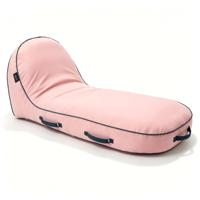 Fauteuil gonflable recouvert de tissu, chaise flottante pour piscine extérieure