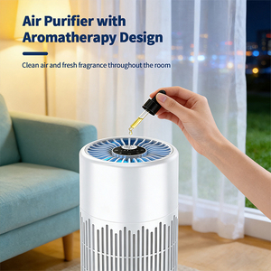 Mini purificateur d'air de table pour chambre à coucher, petit purificateur d'air pour petite pièce avec aromathérapie - Product Image 3